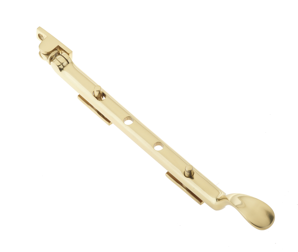 Frelan Non Locking Stay 250mm - Polisehd Brass